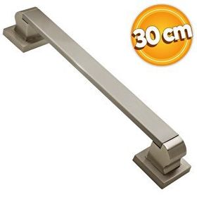 Badem10 Bersel Çekme Kolu Çelik Kapı Kolu Tutma Saten 30 cm Kulp