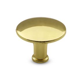 Badem10 Big Düğme Çekmece Dolap Kapak Gold Metal Kulp