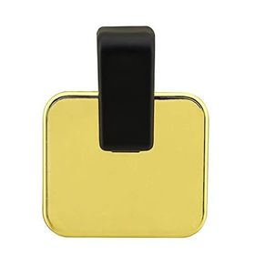 Badem10 Bugatti Sarkaç Konsol Dolap Çekmece Mat Siyah Gold Plastik Kulp