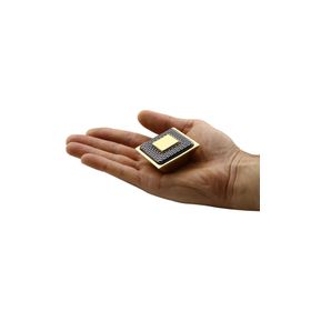 Badem10 Button Çekmece Mutfak Dolap Kapak Altın Krom Metal 16 mm Kulp
