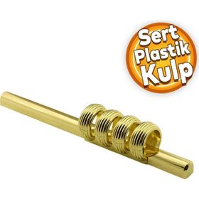 Badem10 Büyük Icon Çekmece Mutfak Dolap Kapak Gold Sert Plastik 96 mm 128 mm Kulp