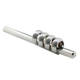 Badem10 Büyük İcon Çekmece Mutfak Dolap Kapak Krom Sert Plastik 96 mm 128 mm Kulp
