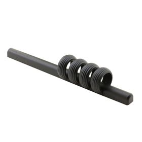 Badem10 Büyük İcon Çekmece Mutfak Dolap Kapak Mat Siyah Sert Plastik 96 mm 128 mm Kulp