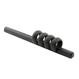 Badem10 Büyük İcon Çekmece Mutfak Dolap Kapak Mat Siyah Sert Plastik 96 mm 128 mm Kulp