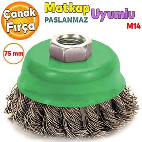 Badem10 Çelik Kapı Saten 50-75 mm Ayarlanabilir Çap 14 mm Kapı Dürbünü