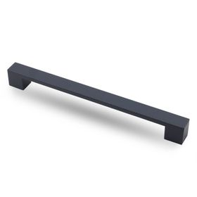 Badem10 Cemre 192 mm Antrasit Metal Çekmece Mutfak Dolap Kapak Kulpu