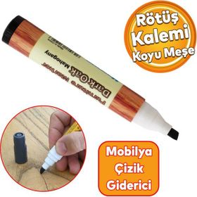 Badem10 Çizik Giderici Çatlak Kapatıcı Meşe Ahşap Masa Sehpa Dolap Mobilya Rötuş Kalemi