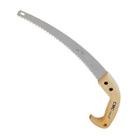 Badem10 CMC 300 mm Eğri Bağ Dal El Testeresi Ahşap Saplı Budama Testeresi