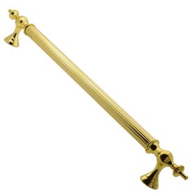 Badem10 Çukurca 60 cm Gold Altın Metal Çekme Kolu Kapı Tutma Kulp
