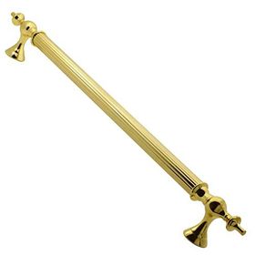 Badem10 Çukurca 60 cm Gold Altın Metal Çekme Kolu Kapı Tutma Kulp