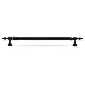 Badem10 Çukurca 80 cm Mat Siyah Metal Çekme Kolu Kapı Tutma Kulp