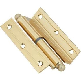 Badem10 Cumbalı Alüminyum Sarı 12 cm Sağ Menteşe