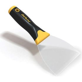 Badem10 Dekor Şeffaf Ispatula Spatula Kesme 12 cm Tamir Spatulası