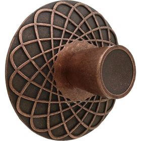 Badem10 Dinar 32 mm Antik Bakır Metal Çekmece Dolap Kapak Kulb