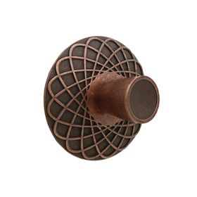 Badem10 Dinar 32 mm Antik Bakır Metal Çekmece Dolap Kapak Kulb