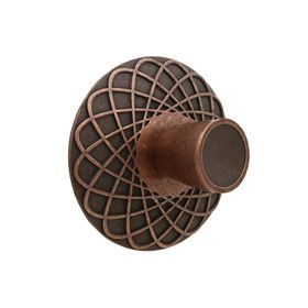 Badem10 Dinar 32 mm Antik Bakır Metal Çekmece Dolap Kapak Kulbu
