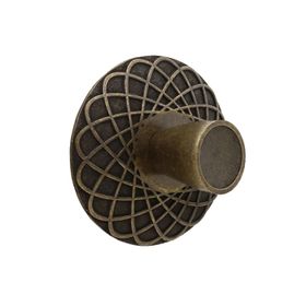 Badem10 Dinar 32 mm Antik Sarı Metal Çekmece Dolap Kapak Kulbu