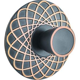 Badem10 Dinar 32 mm Satine Antik Bakır Metal Çekmece Dolap Kapak Kulbu
