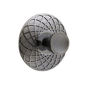 Badem10 Dinar Füme Metal 10 Adet Çekmece Dolap Kapak Kulbu
