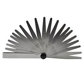 Badem10 DW 13 Yaprak 300 mm 0.05-1.00 mm Sentil Filler Feeler Çakısı Boşluk Ölçme