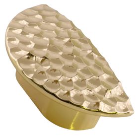 Badem10 Elegans Half Çekmece Dolap Kapak Plastik Gold Altın Kulp