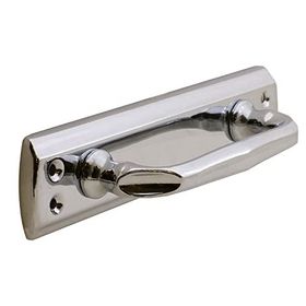 Badem10 Elif Çekme Kolu Kapı Tutma 17,5 cm Krom Metal Kapı Kulp