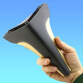 Badem10 Endülüs Siyah Renk 20 cm Mobilya Kanepe Sehpa TV Ünitesi Baza Koltuk Ayağı