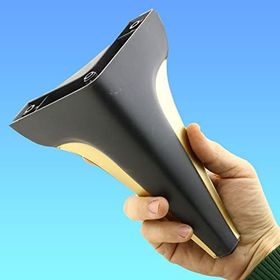 Badem10 Endülüs Siyah Renk 20 cm Mobilya Kanepe Sehpa TV Ünitesi Baza Koltuk Ayağı