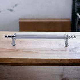 Badem10 Erciyes Mobilya Mutfak Dolabı Çekmece Dolap Kapak Beyaz 96 mm Metal Kulp