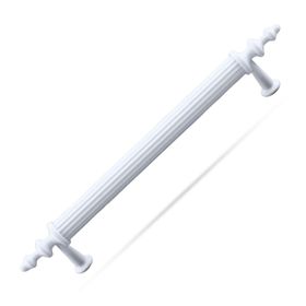 Badem10 Erciyes Mutfak Çekmece Dolap Kapak Beyaz 128 mm Metal Kulp