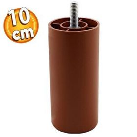 Badem10 Gizli Mobilya 10 cm Kahve Baza Kanepe Sehpa TV Ünitesi Koltuk Orta Destek Ayağı
