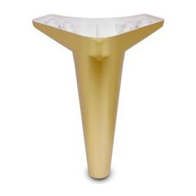 Badem10 Gold Baza Ayak 20 cm Mobilya Kanepe Sehpa Puf Koltuk Ayağı