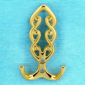 Badem10 Gold Sırma Askı Portmanto Metal Vestiyer Kapı ve Duvar Askısı