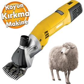 Badem10 Hayvan Yün Yapak Yapağı Kırkma Makinası Metal Koyun Keçi Kırpma Makinesi