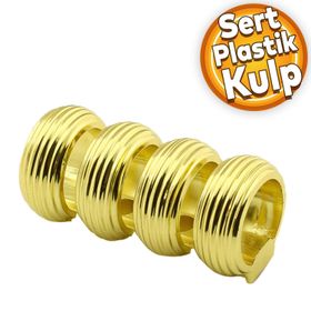 Badem10 Icon Çekmece Mutfak Dolap Kapak Gold Sert Plastik Kulp