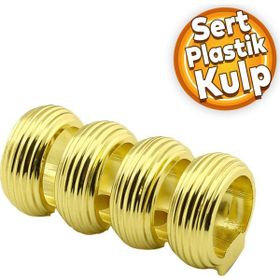 Badem10 Icon Çekmece Mutfak Dolap Kapak Gold Sert Plastik Kulp