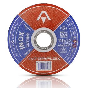 Badem10 Interflex Inox 115x1.0x22.23 mm Metal Taş Kesici Disk