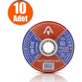 Badem10 Interflex Inox 115x1.0x22.23 mm Metal Taş Kesici Disk