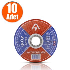 Badem10 Interflex Inox 115x1.0x22.23 mm Metal Taş Kesici Disk