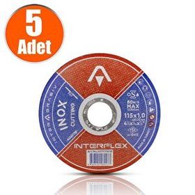 Badem10 Interflex Inox 115x1.0x22.23 mm Metal Taş Kesici Disk