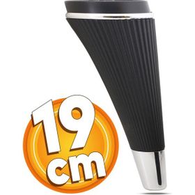 Badem10 İron Lüks 19 cm Siyah Krom Baza Ayak Mobilya Kanepe Sehpa TV Ünitesi Koltuk Ayağı