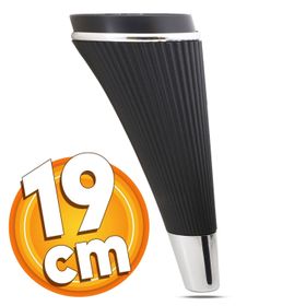 Badem10 İron Lüks 19 cm Siyah Krom Baza Ayak Mobilya Kanepe Sehpa TV Ünitesi Koltuk Ayağı