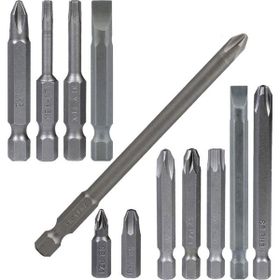 Badem10 Izeltaş-Klytek Matkap Bits Düz Yıldız Torx 12 Parça Vidalama Ucu