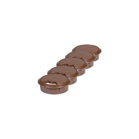 Badem10 Kahverengi 5x6 cm Masa Üstü Kablo Kanalı Deliği Kapağı