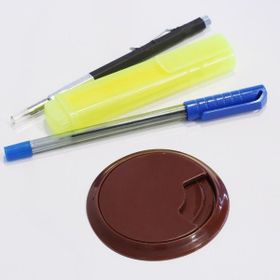 Badem10 Kahverengi 6 cm Masa Üstü Kablo Kanalı Deliği Kapağı