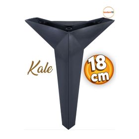 Badem10 Kale Lüks Mobilya Kanepe Sehpa Tv Ünitesi Koltuk 18 cm Siyah Baza Ayak