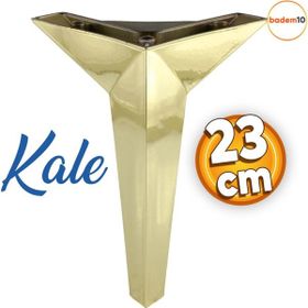 Badem10 Kale Lüks Mobilya Kanepe Sehpa Tv Ünitesi Koltuk 23 cm Altın Gold Baza Ayak