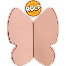 Badem10 Kelebek Çocuk Bebek Genç Odası Çekmece Dolap Kapak Plastik Bakır 32 mm Kulp