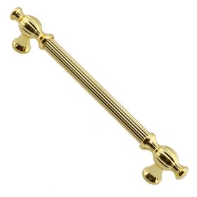 Badem10 Kesir Mobilya Mutfak Dolabı Çekmece Dolap Kapak Gold Altın 160 mm Metal Kulp