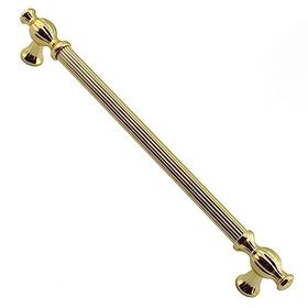 Badem10 Kesir Mobilya Mutfak Dolabı Çekmece Dolap Kapak Gold Altın 224 mm Metal Kulp